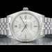 Rolex Datejust 36 Argento Jubilee Silver Lining Dial 1601